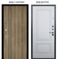 Люкс 3К / Гейджи Орех мраморный / Элион Софт милк