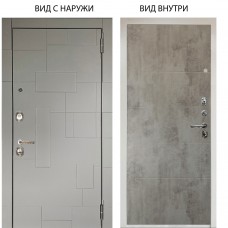 Люкс 3К / Корсо Силк флай / Агат Светлый бетон