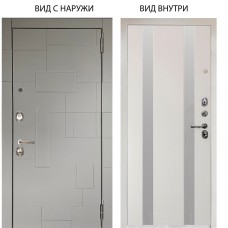 Люкс 3К / Корсо Силк флай / Дуэт Белое дерево вставки Изабель