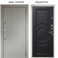 Люкс 3К / Корсо Силк флай / Могадиш Черный софт