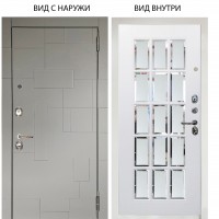 Люкс 3К / Корсо Силк флай / Мэрелин Софт милк с фацетом и пескоструем