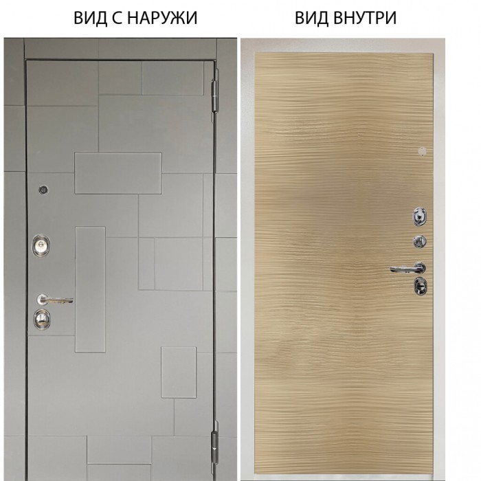 Люкс 3К / Корсо Силк флай / Элегант Дорс светлый горизонт