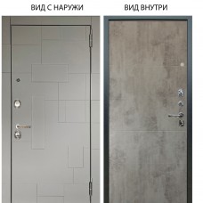 Люкс 3К / Корсо Силк флай / Агат Светлый бетон