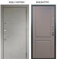 Люкс 3К / Корсо Силк флай / Ариана Серая эмаль