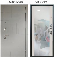 Люкс 3К / Корсо Силк флай / Вояж Белое дерево