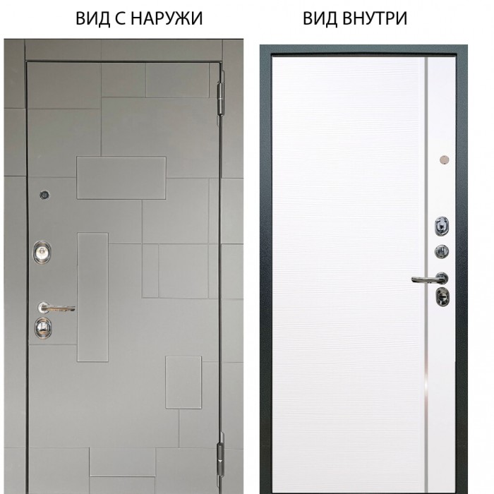 Люкс 3К / Корсо Силк флай / Гауда Роял вуд белый