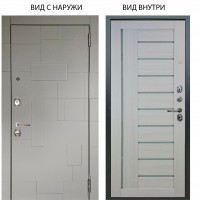 Люкс 3К / Корсо Силк флай / Диана Белая лиственница