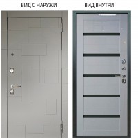 Люкс 3К / Корсо Силк флай / Александра +стекло чёрное