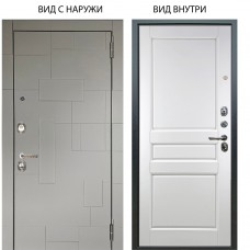 Люкс 3К / Корсо Силк флай / Каролина Белая эмаль