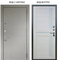 Люкс 3К / Корсо Силк флай / Мирра Белая лиственница