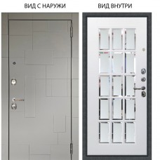 Люкс 3К / Корсо Силк флай / Мэрелин Софт милк зеркало с фацетом и пескоструем