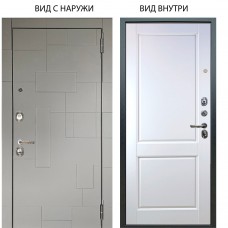 Люкс 3К / Корсо Силк флай / Соренто Белая эмаль