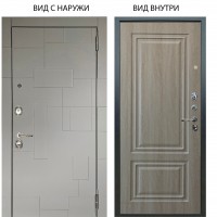 Люкс 3К / Корсо Силк флай / Элион Дуб филадельфия крем