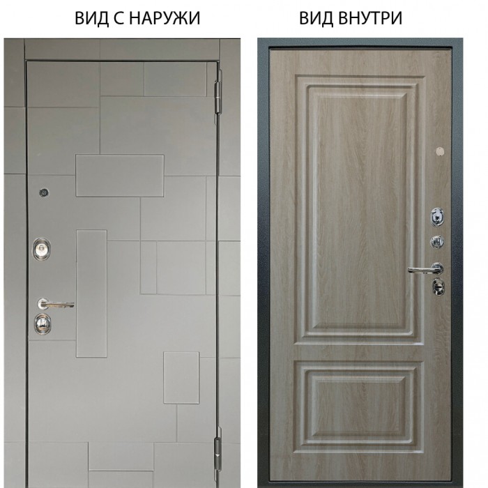 Люкс 3К / Корсо Силк флай / Элион Дуб филадельфия крем