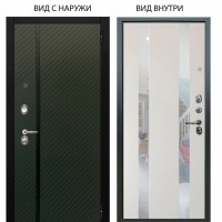 Люкс 3К / Ланцет Олива софт / Дуэт Белое дерево вставки Николь