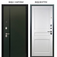 Люкс 3К / Ланцет Олива софт / Каролина Белая эмаль