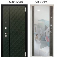 Люкс 3К / Ланцет / Агат Вельвет белый горизонт