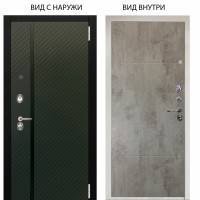 Люкс 3К / Ланцет / Агат Светлый бетон