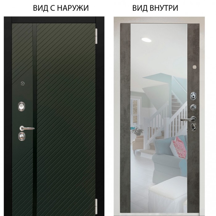 Люкс 3К / Ланцет / Вояж Светлый бетон