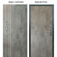 Люкс 3К / Лофт Темный бетон / Агат Светлый бетон