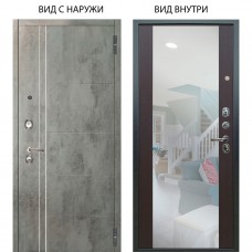 Люкс 3К / Лофт Темный бетон / Вояж Венге