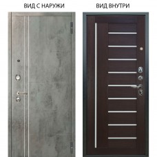 Люкс 3К / Лофт Темный бетон / Диана Вельвет