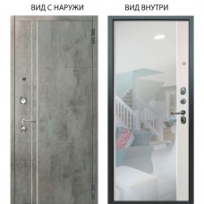 Люкс 3К / Лофт Темный бетон / Магнум Софт милк