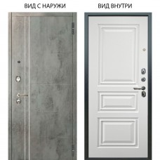 Люкс 3К / Лофт Темный бетон / Скиф Софт милк