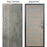 Люкс 3К / Лофт Темный бетон / Александра Буксус