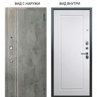 Люкс 3К / Лофт Темный бетон / Тревор Софт милк