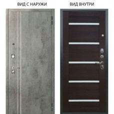 Люкс 3К / Лофт Темный бетон / Александра Вельвет