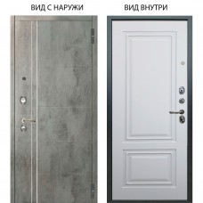 Люкс 3К / Лофт Темный бетон / Элион Софт милк