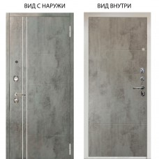 Люкс 3К / Лофт Темный бетон / Агат Светлый бетон