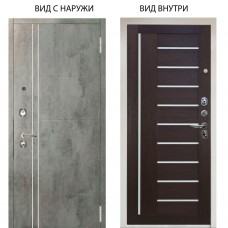 Люкс 3К / Лофт Темный бетон / Диана Вельвет