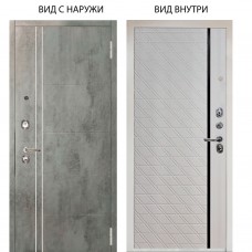 Люкс 3К / Лофт Темный бетон / Тори Софт милк