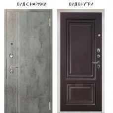 Люкс 3К / Лофт Темный бетон / Элион Горький шоколад