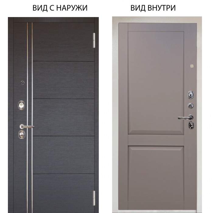 Люкс 3К / Лофт Венге горизонт / Ариана Серая эмаль