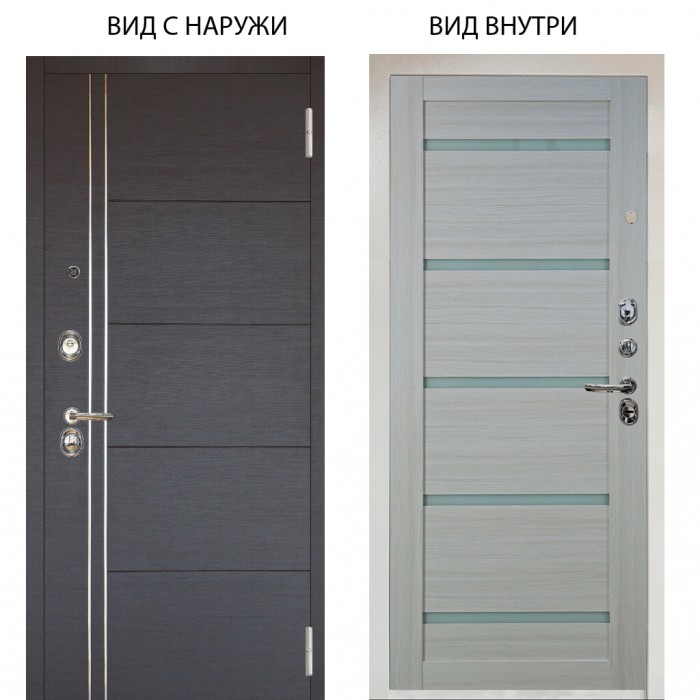 Люкс 3К / Лофт Венге горизонт / Александра Белая лиственница