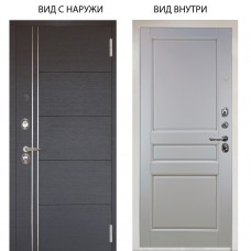 Люкс 3К / Лофт Венге горизонт / Каролина Белая эмаль