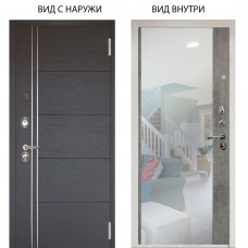 Люкс 3К / Лофт Венге горизонт / Магнум Светлый бетон