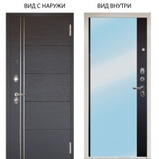 Люкс 3К / Лофт Венге горизонт / Магнум Черный софт