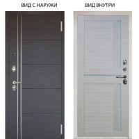 Люкс 3К / Лофт Венге горизонт / Мирра Белая лиственница