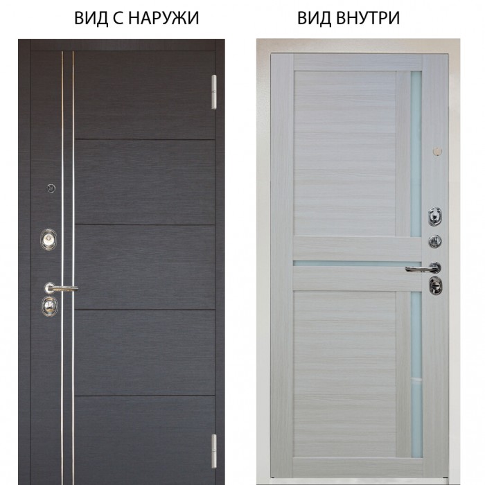 Люкс 3К / Лофт Венге горизонт / Мирра Белая лиственница