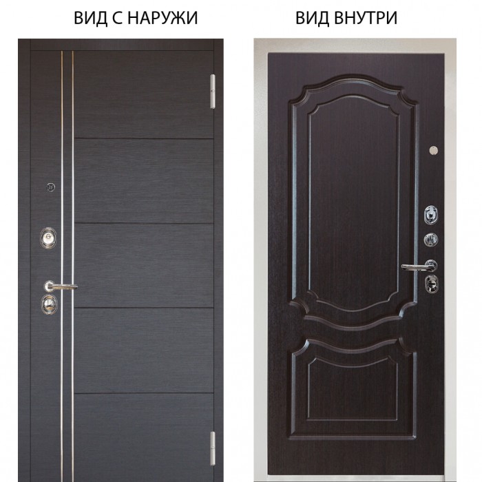 Люкс 3К / Лофт Венге горизонт / Мишель Венге