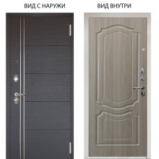 Люкс 3К / Лофт Венге горизонт / Мишель Ларче светлый