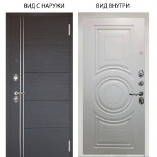 Люкс 3К / Лофт Венге горизонт / Могадиш Софт милк