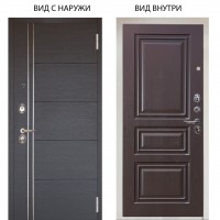 Люкс 3К / Лофт Венге горизонт / Скиф Горький шоколад