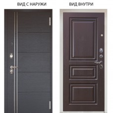 Люкс 3К / Лофт Венге горизонт / Скиф Горький шоколад