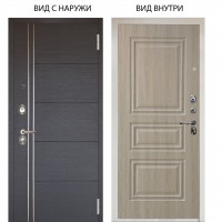 Люкс 3К / Лофт Венге горизонт / Скиф Дуб филадельфия крем