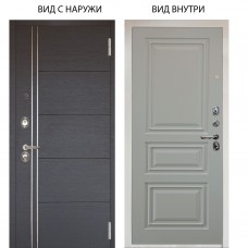 Люкс 3К / Лофт Венге горизонт / Скиф Софт милк